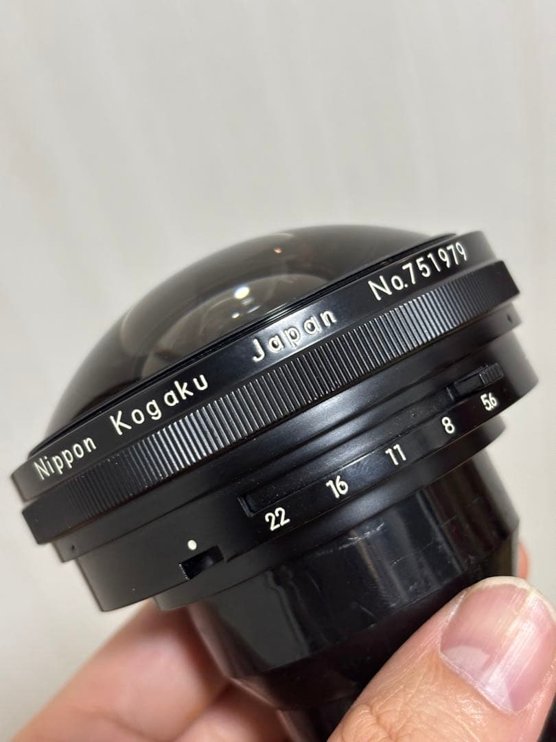[激レア]Nikon Fisheye-Nikkor 7.5mm F/5.6