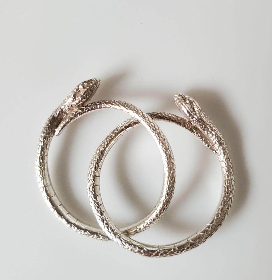 ELCAMI エルカミ 13号 蛇2連リング(SILVER)