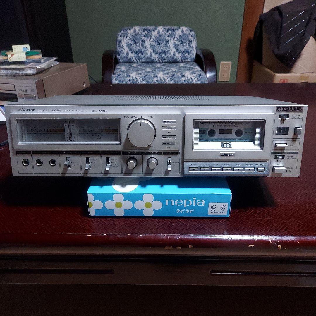 ビクターステレオカセットデッキKD-A77