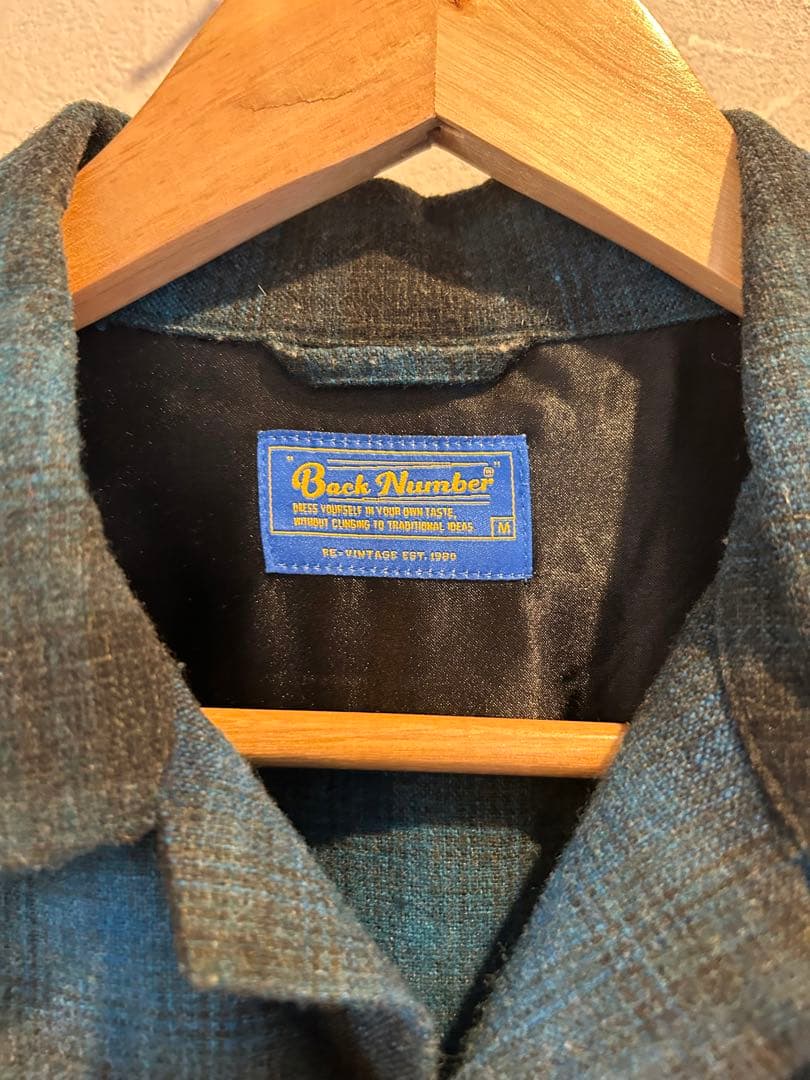 BackNumber バックナンバー　ウールシャツ ペンドルトンベルベルジンFJ