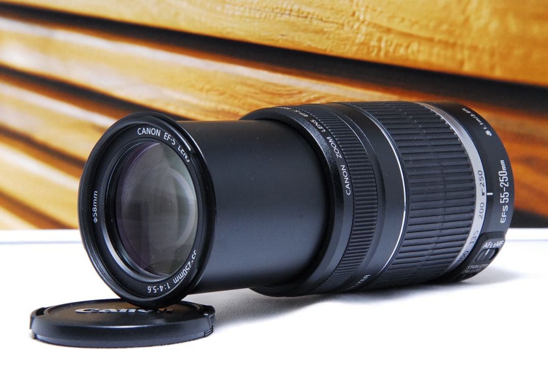 大人気望遠レンズ⭐︎ Canon EF-S 55-250㎜ IS APS-C