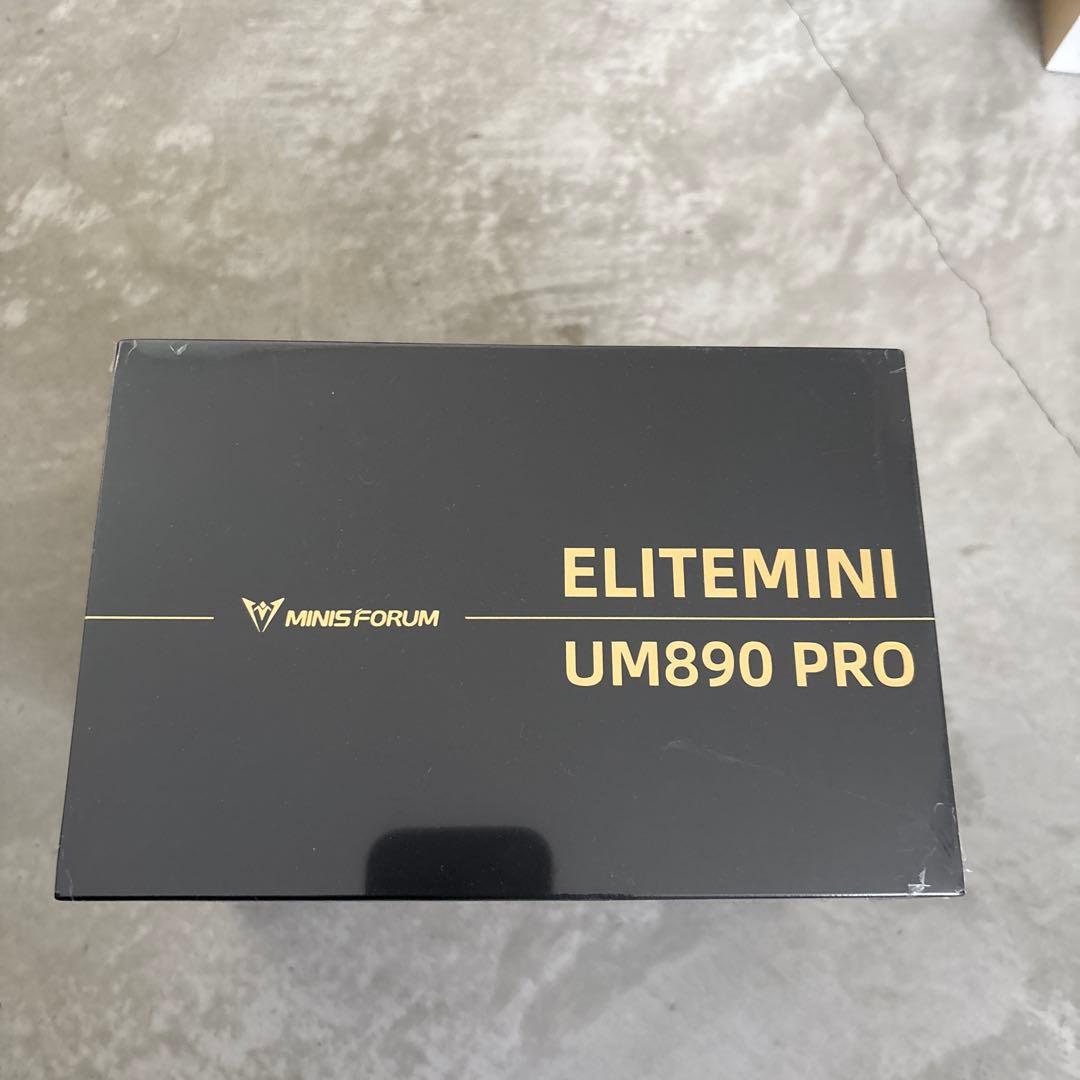 【新品】MINISFORUM UM890 Proミニpc(64+1TB)