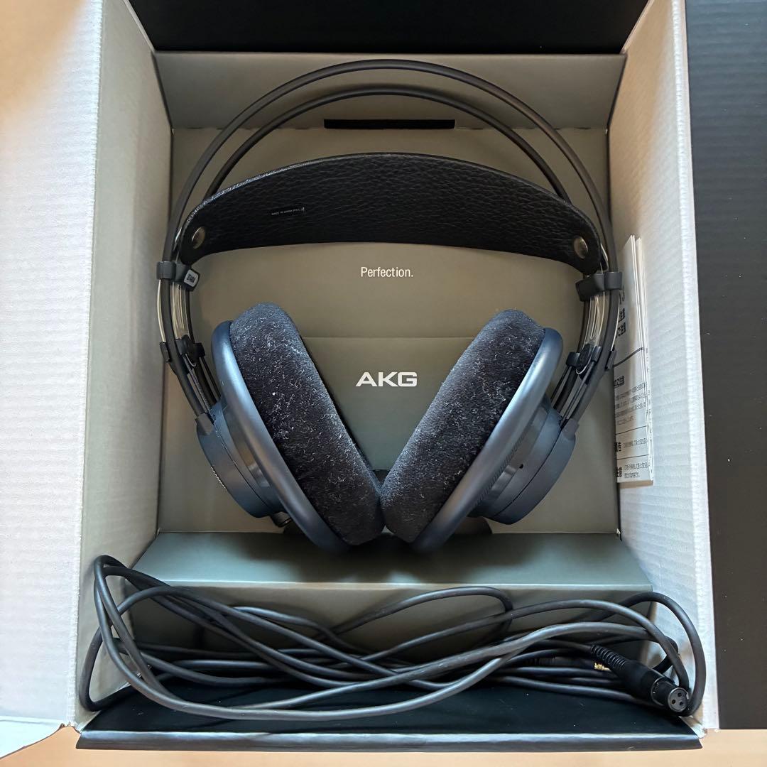 美品 AKG K702-Y3 リファレンススタジオヘッドフォン 開放型