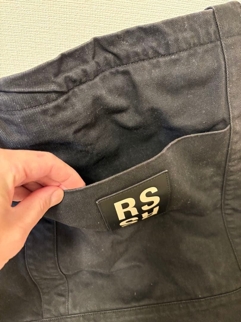 Raf Simons Oversized denim tote bag バッグ