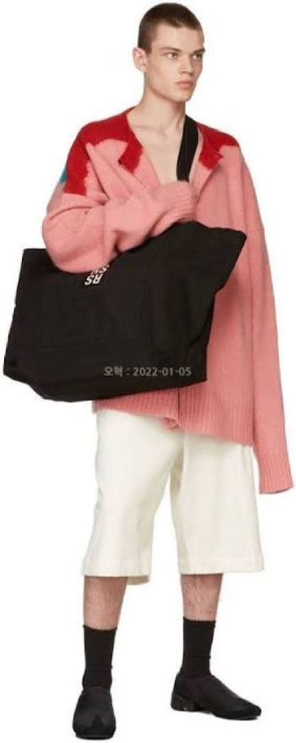 Raf Simons Oversized denim tote bag バッグ