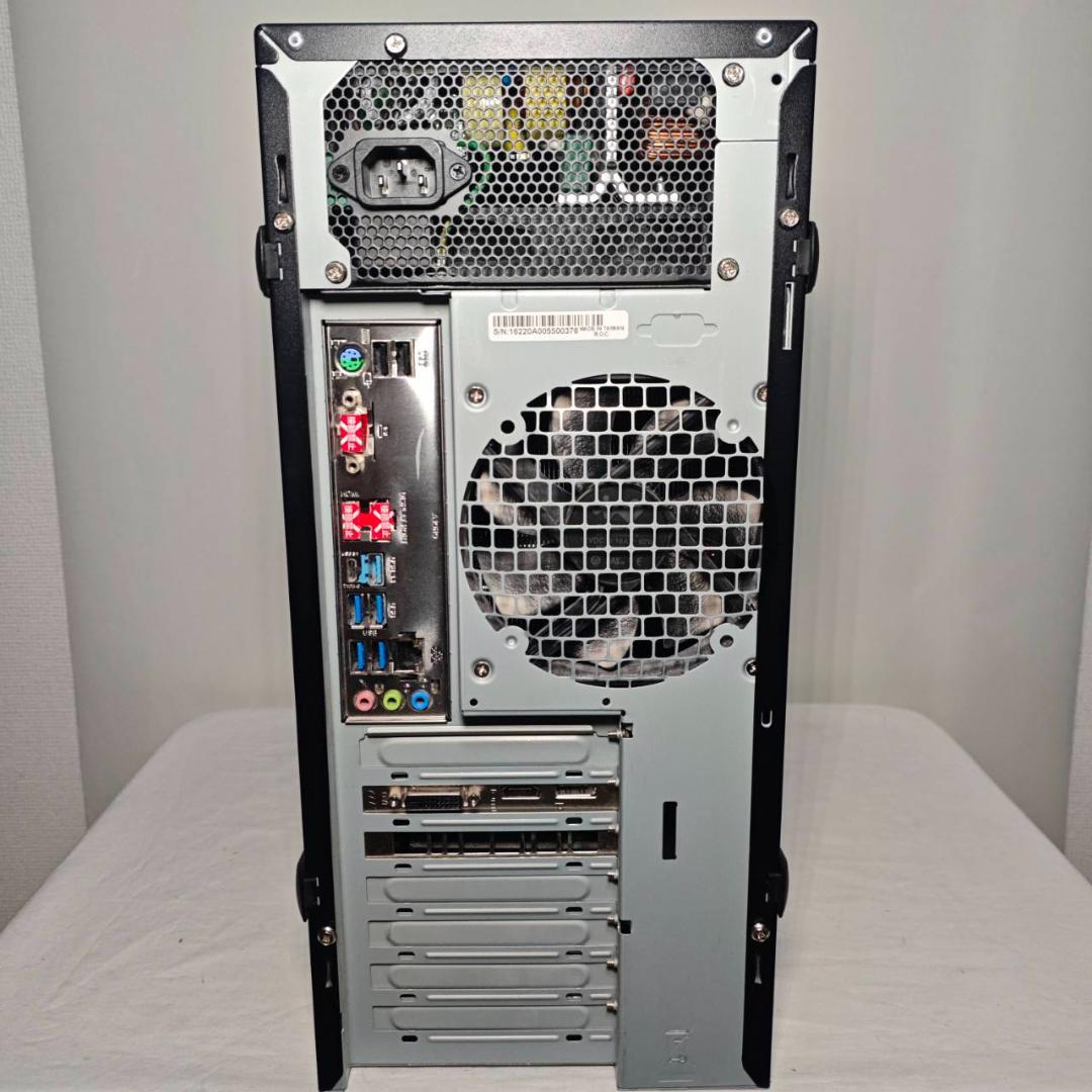 ゲーミングPC/Ryzen7/500GB/GTX1660Super/オフィス