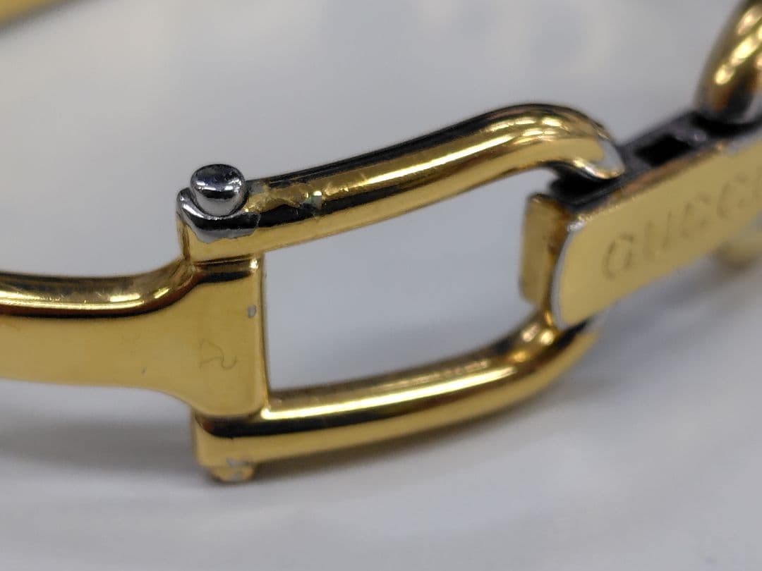 GUCCI 1500L ゴールド シェル 電池交換済 動作中