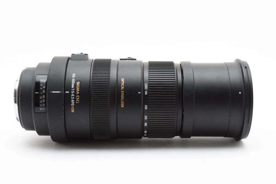 レンズ(ズーム) SIGMA DG 150-500mm F5-6.3 APO HSM Canon