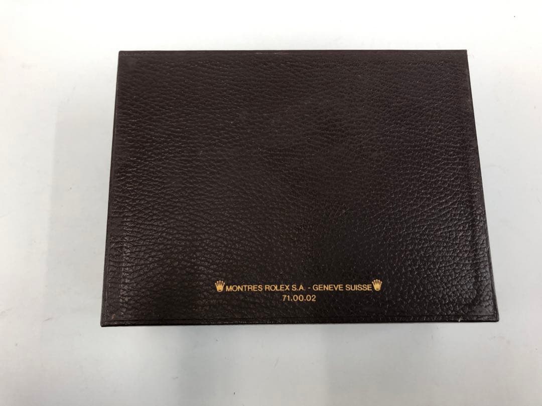 チ*認様 ロレックス　空き箱　外箱　内箱　小冊子　ブラウン