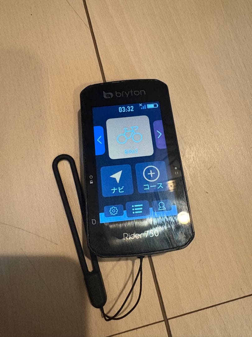 訳あり、bryton Rider 750 サイクルコンピューター 本体
