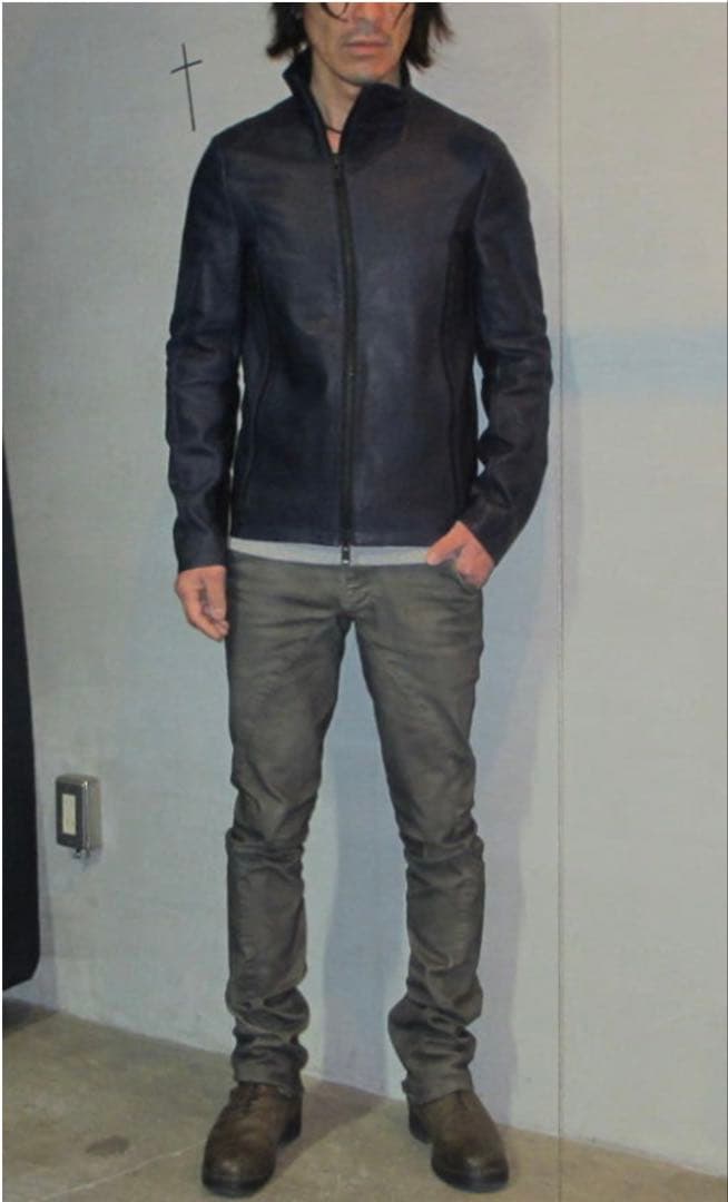 ripvanwinkle レザーライダース　牛革　サイズ5