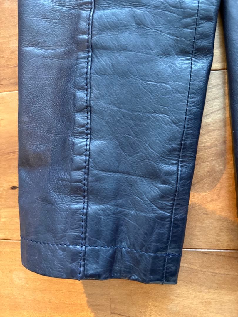 ripvanwinkle レザーライダース　牛革　サイズ5