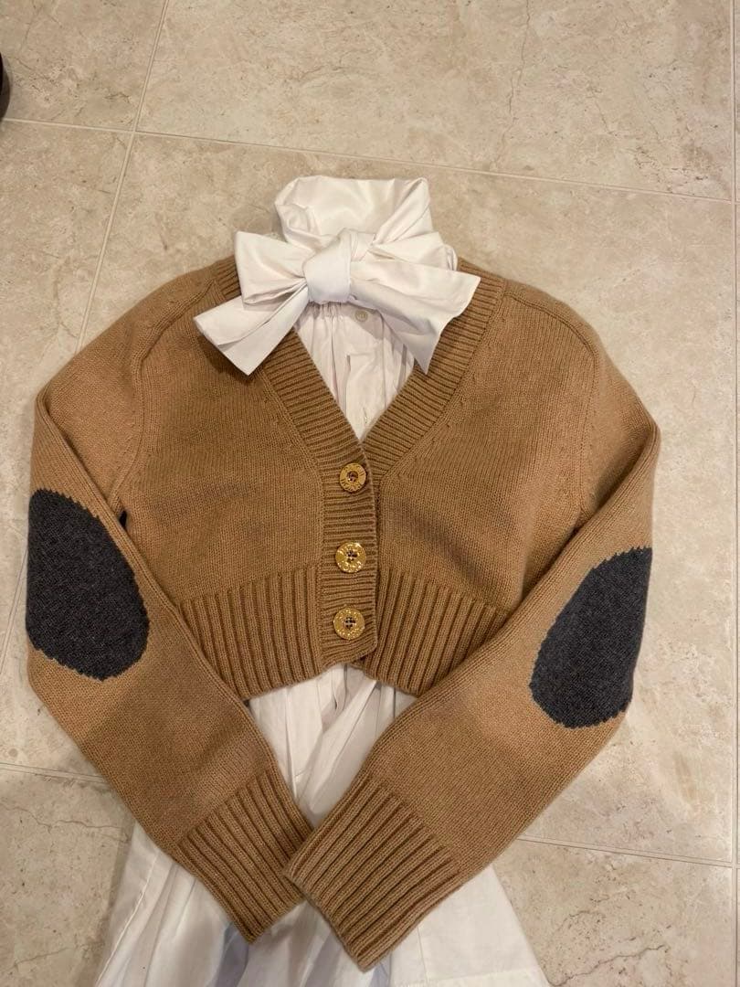 PATOU ニットカーディガン　XS