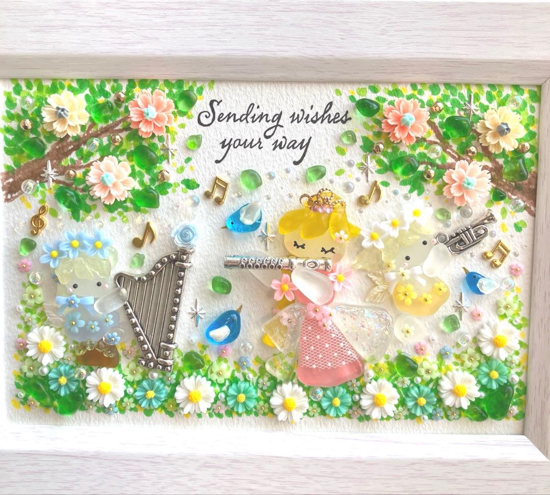 シーグラスアート（ぷうあ様オーダーご確認用ページです☆）