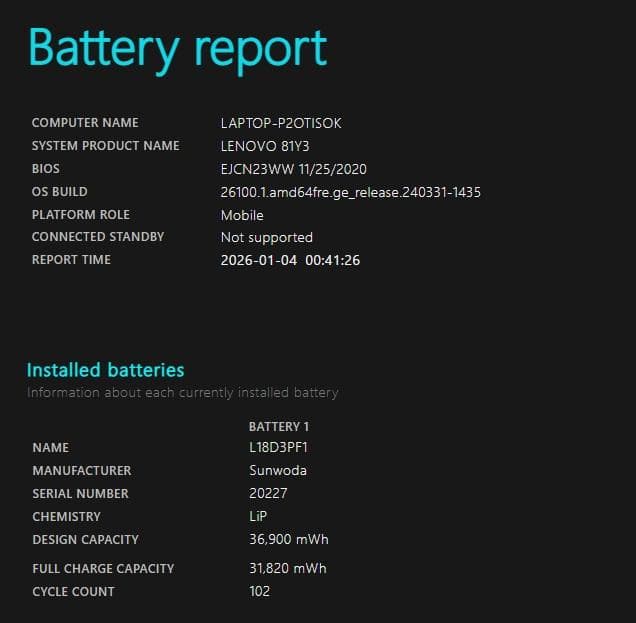 Lenovoノートパソコン 10世代Celeron/8GB/NVMe/Win11