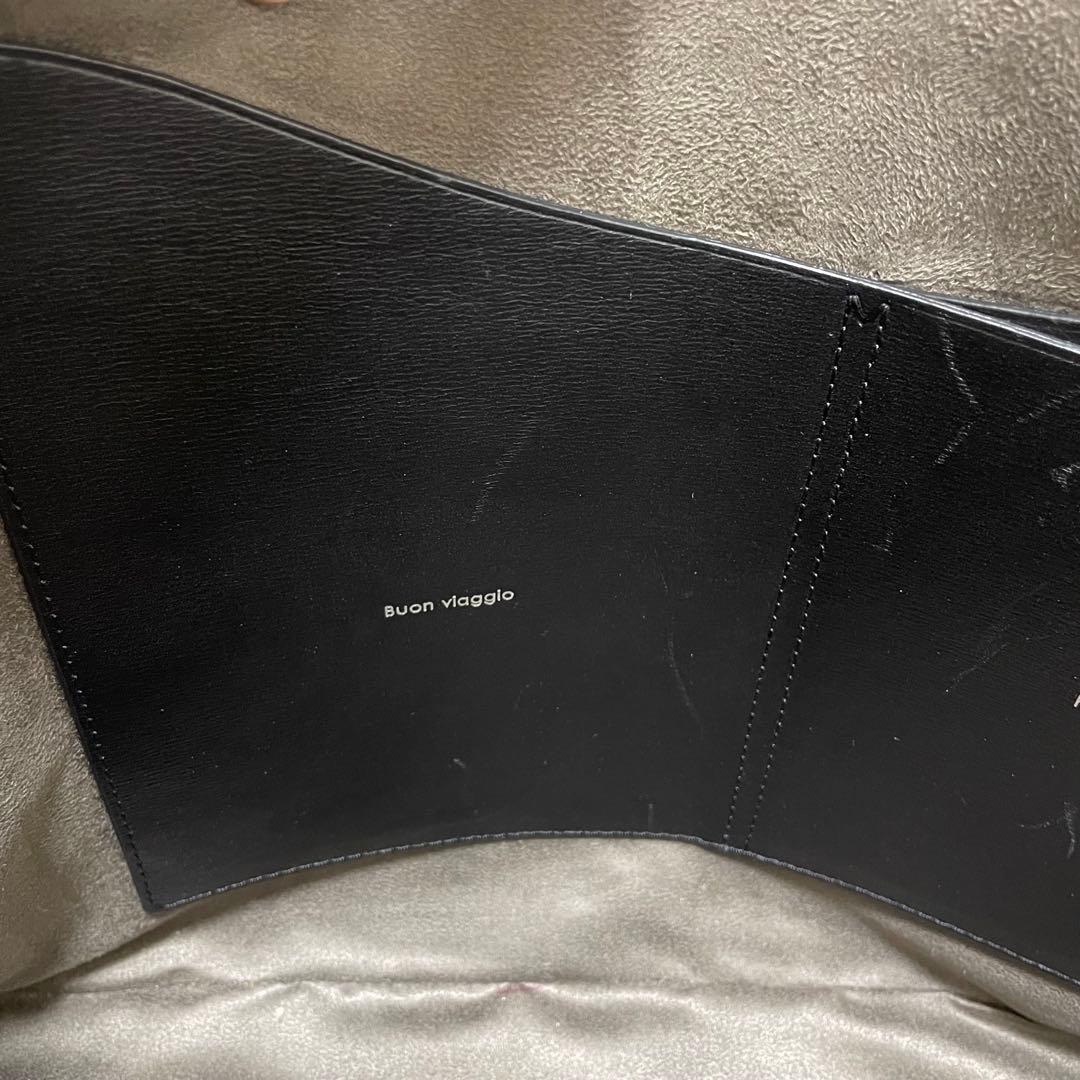 【美品】ペッレモルビダ マーレ ビジネスバッグ ブリーフケース ブラック レザー