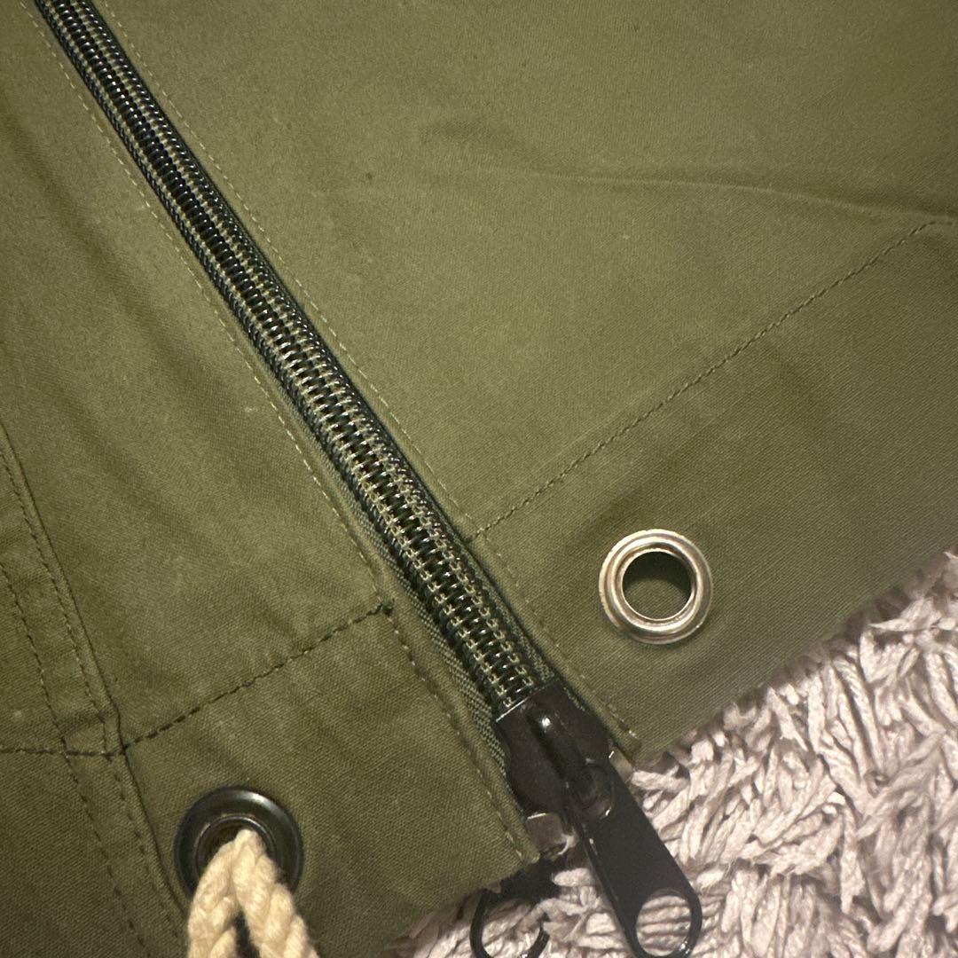 軍幕 USパップテント2枚 ファスナー加工 値下げ