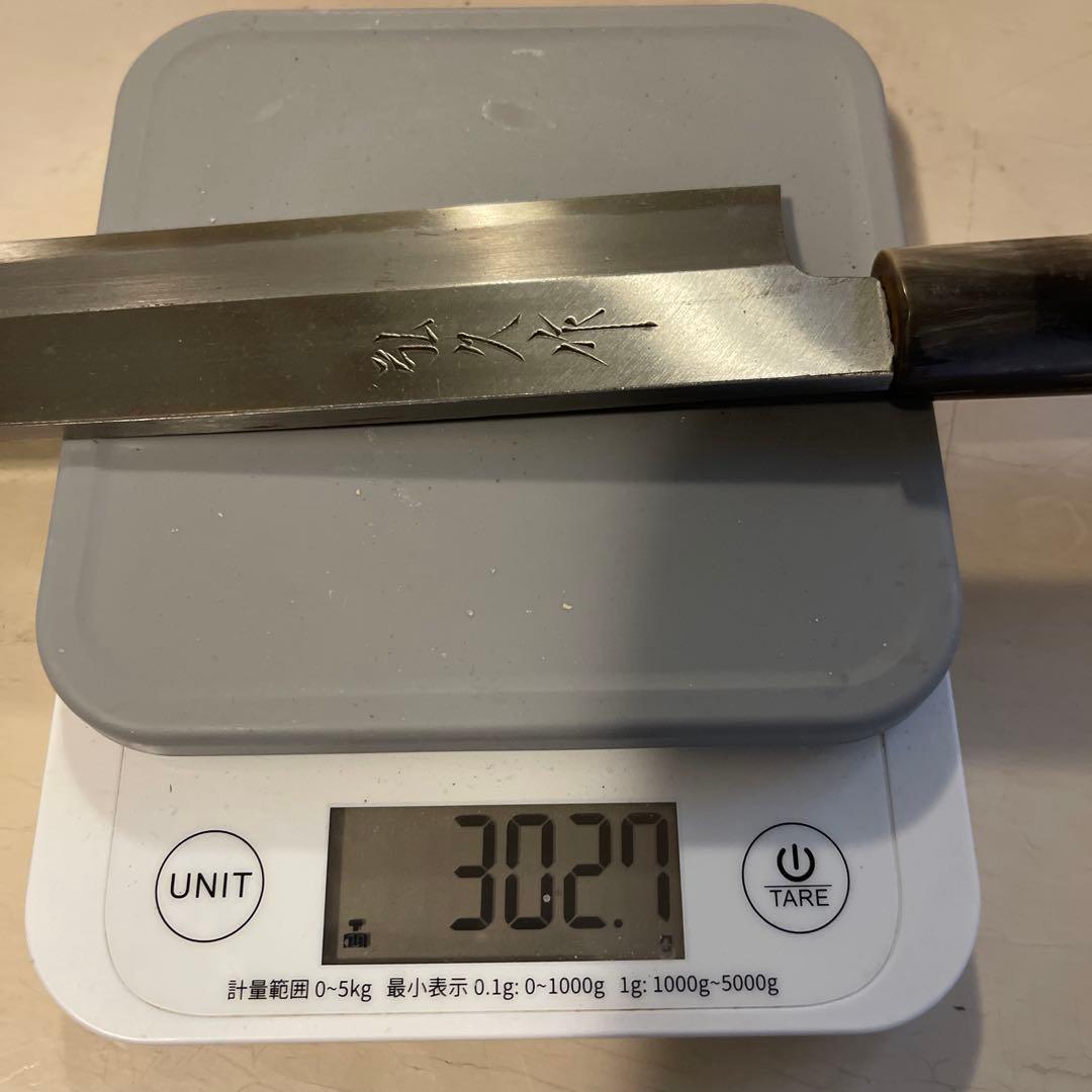 柳刃包丁 青紙一号鋼製 32cm 刺身包丁一尺五分 年末まで期間限定値下げ