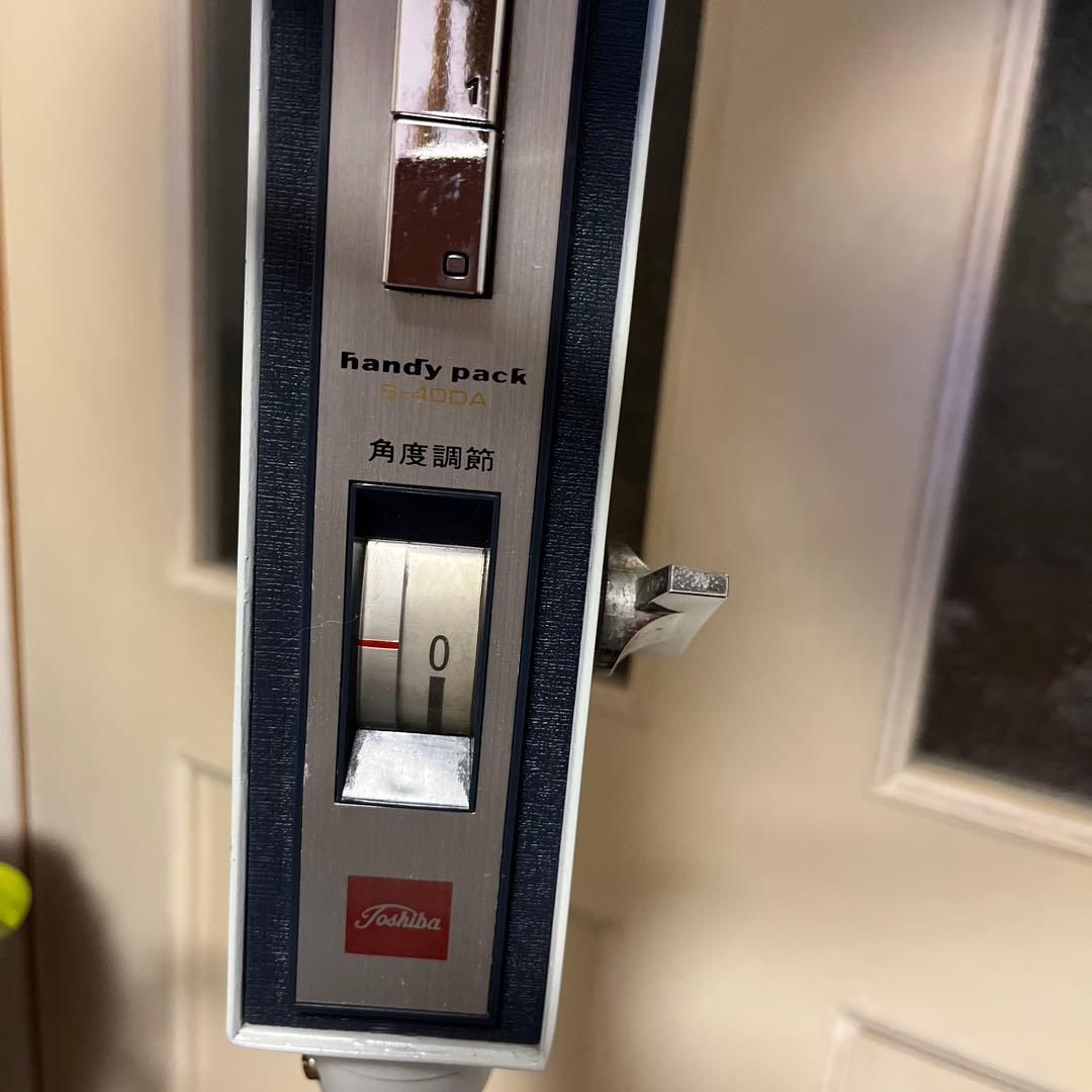 昭和レトロ　大型扇風機　東芝　TOSHIBA 希少　レア　可動品