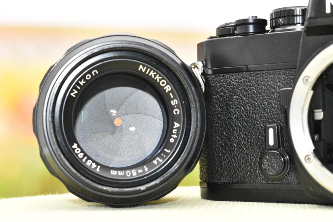【整備済】ニコン Nikon FE + S.C Auto 50mm F1.4