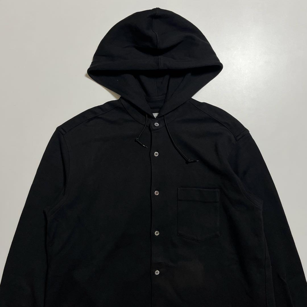 COMME des GARÇONS HOMME フードシャツ 田中オム ブラック
