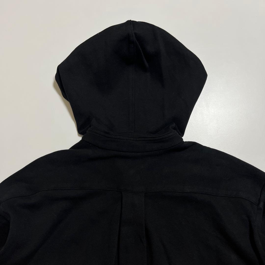 COMME des GARÇONS HOMME フードシャツ 田中オム ブラック