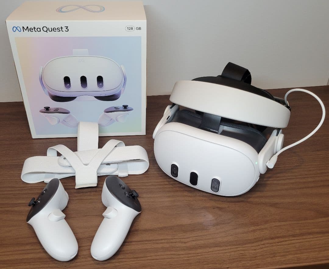 【良品おまけつき】 Quest 3 128GB VRヘッドセット 本体