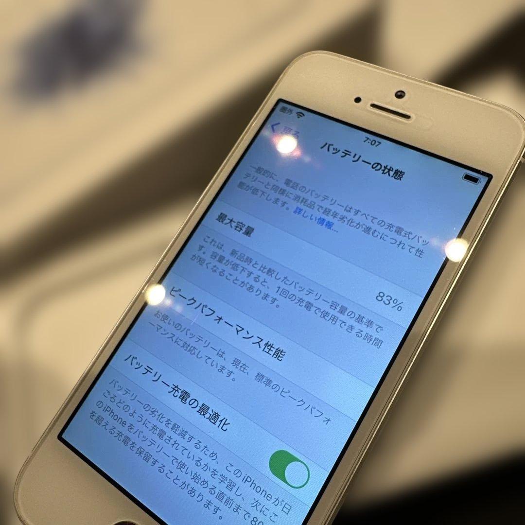 レア★Apple iPhoneSE 32GBシルバー本体ケース箱付きdocomo