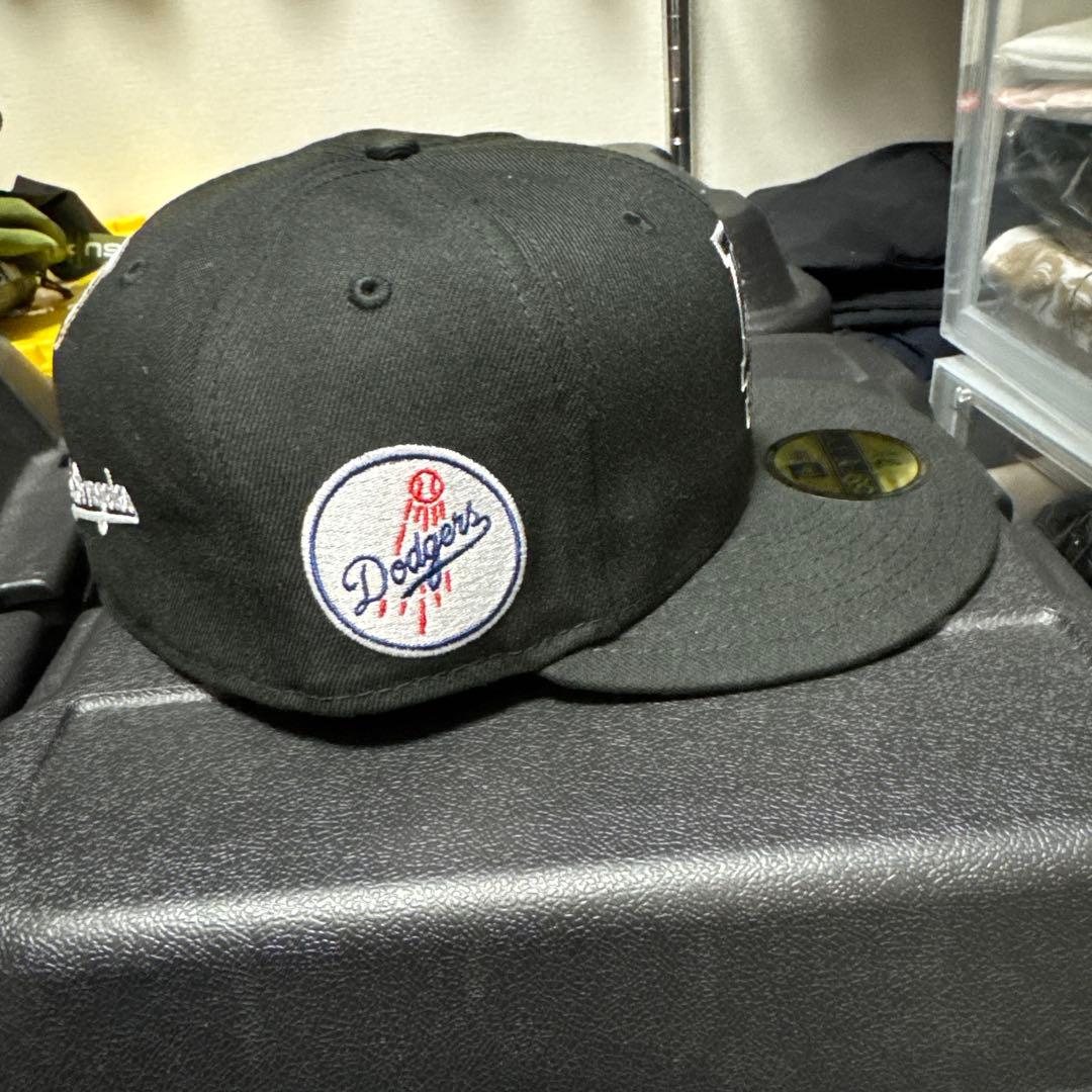 ニューエラ　alpha コラボキャップ　ドジャースキャップ　7 5/8