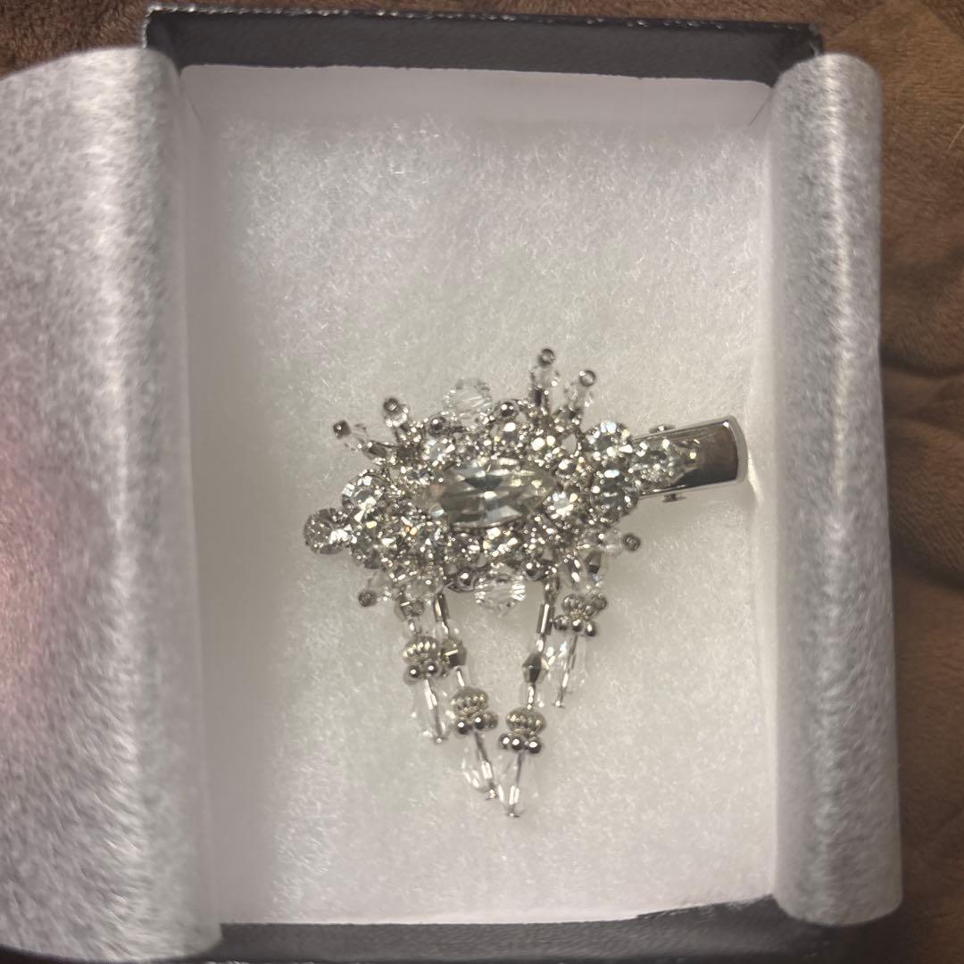 tanakadaisuke タナカダイスケ crystal hair clip