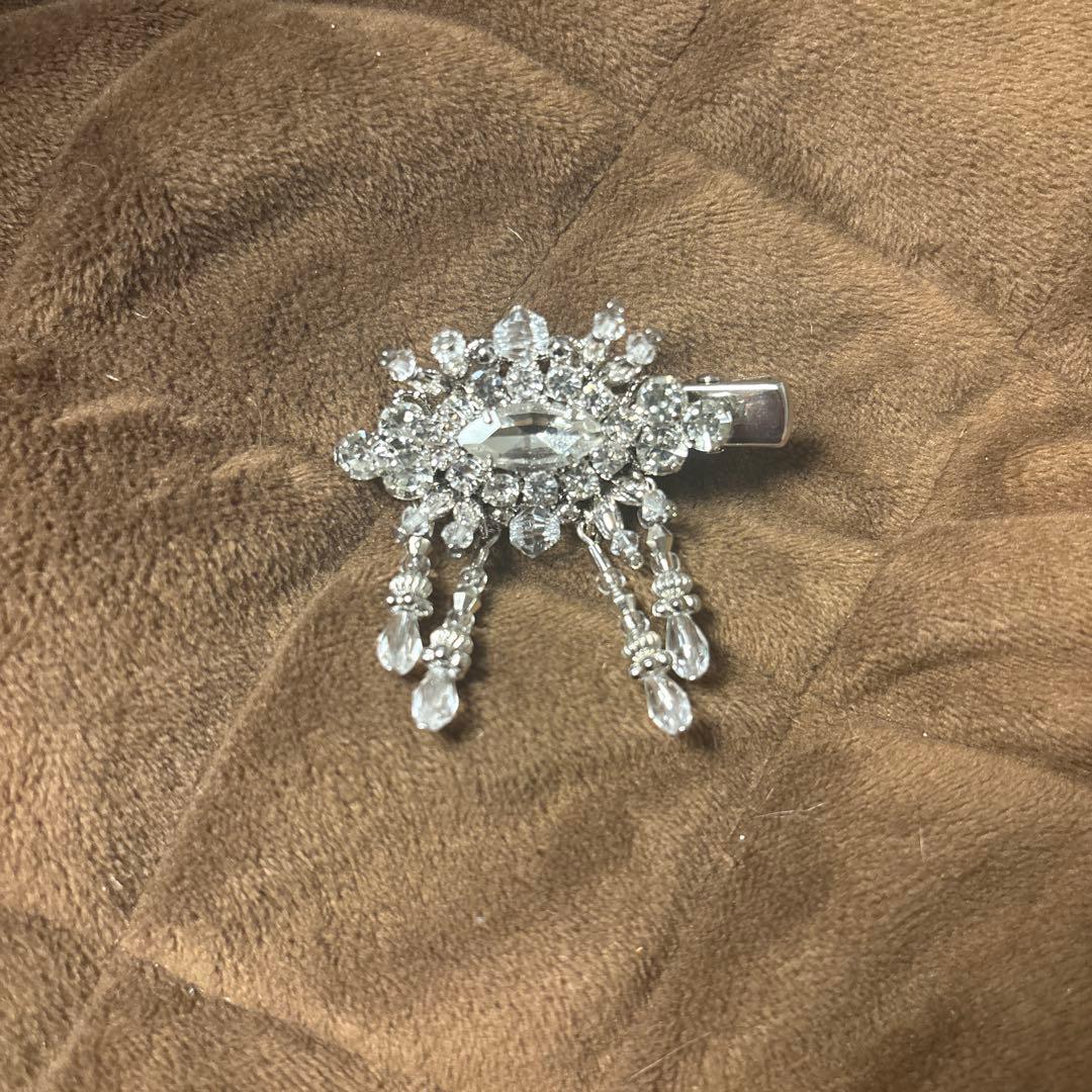 tanakadaisuke タナカダイスケ crystal hair clip