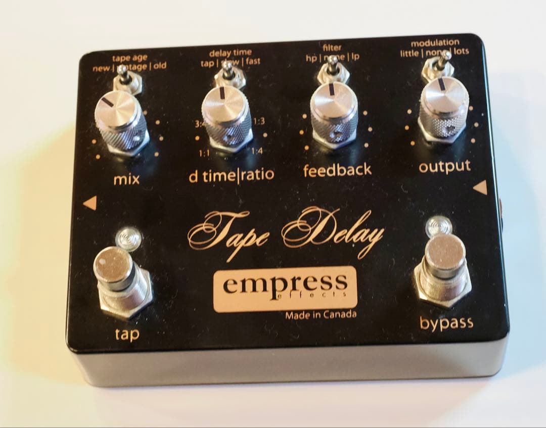 ギター empress Tape Delay