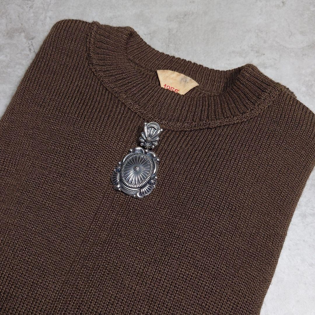 NAVAJO Delbert Gordon コンチョアップリケネックレス 925