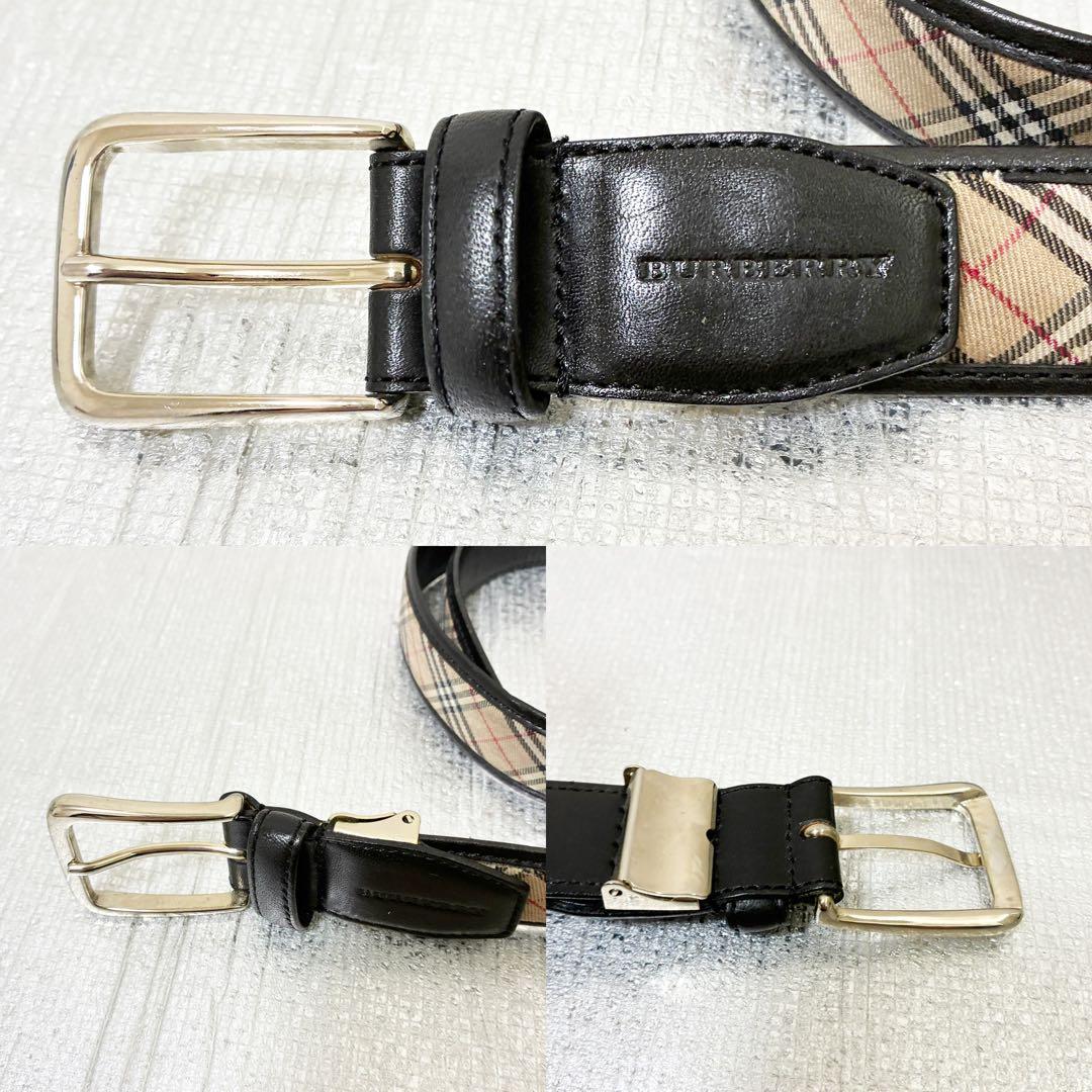 BURBERRY バーバリー　ゴルフ　ベルト　ノバチェック