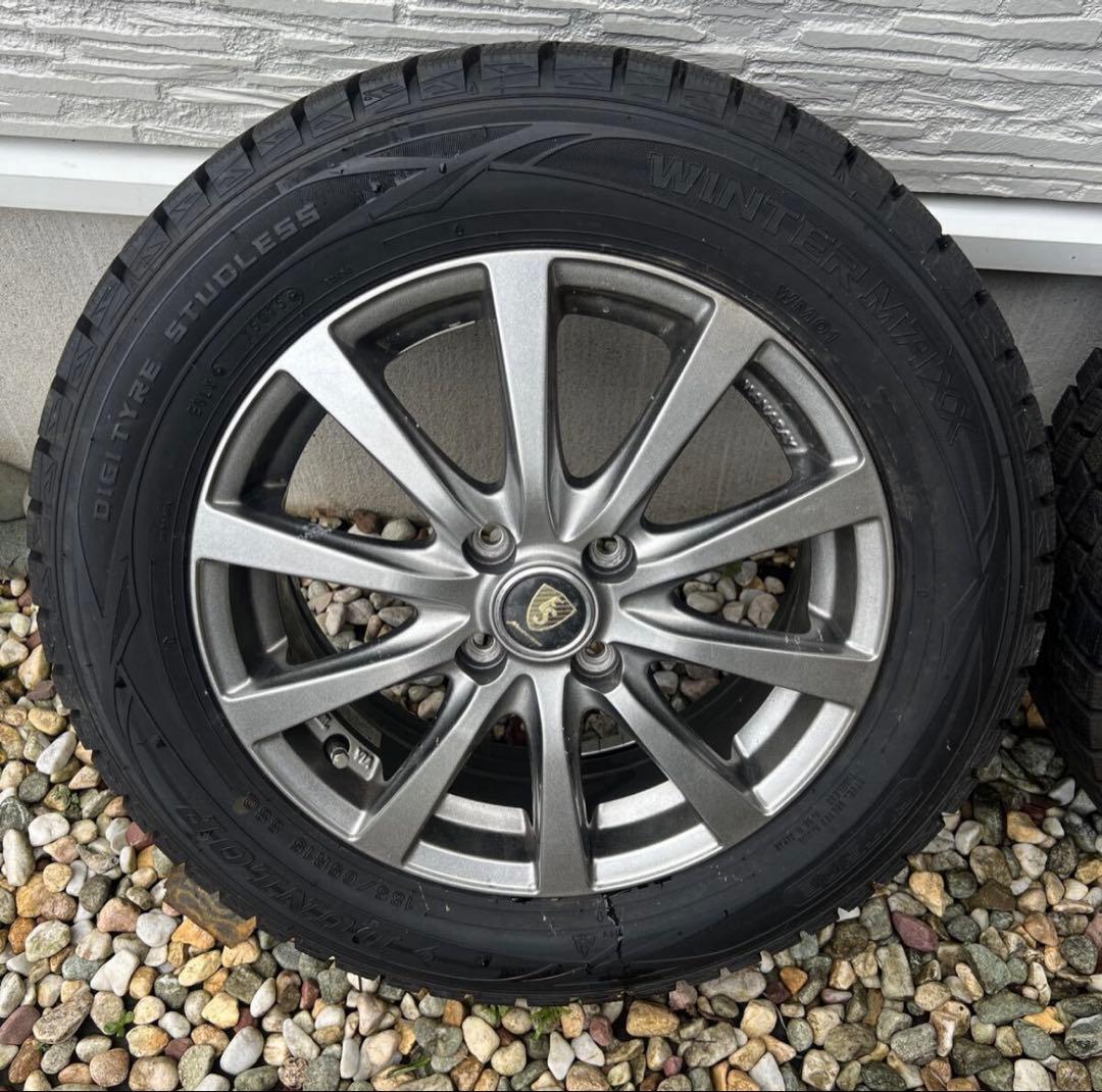 ト*キ様 DUNROPウィンターマックスWM01 スタッドレス 185/65R1