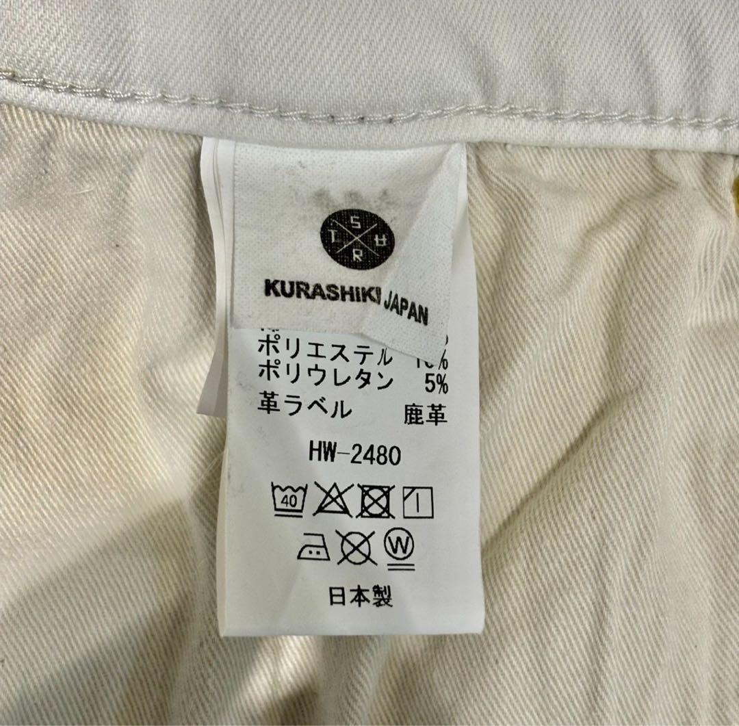 先約品です⚠️ SURT サートMANNISH BAGGY デニム(WHITE)