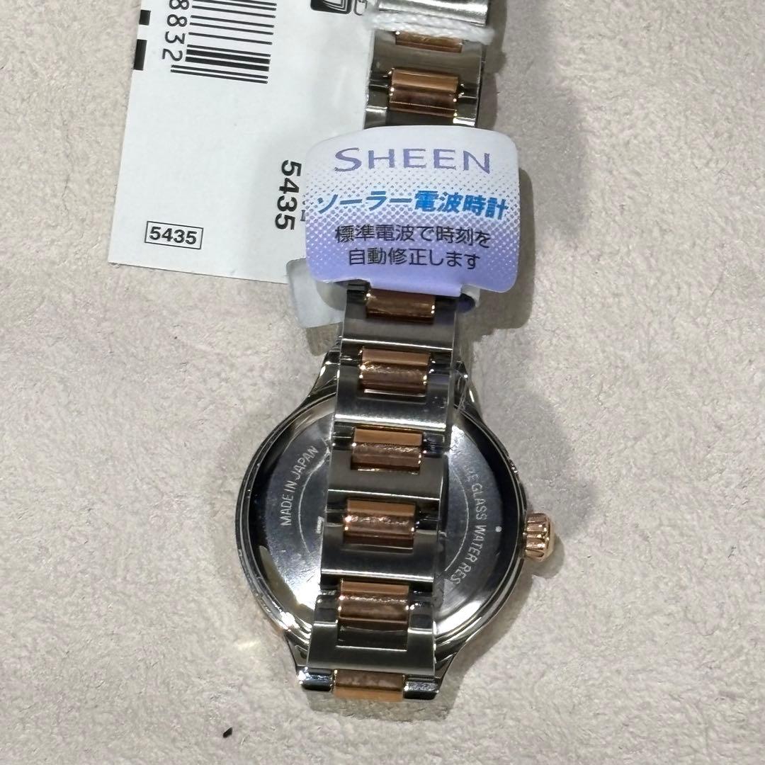 未使用　稼働　CASIO 　腕時計　 SHEEN　SHW-1700SG-4AJF
