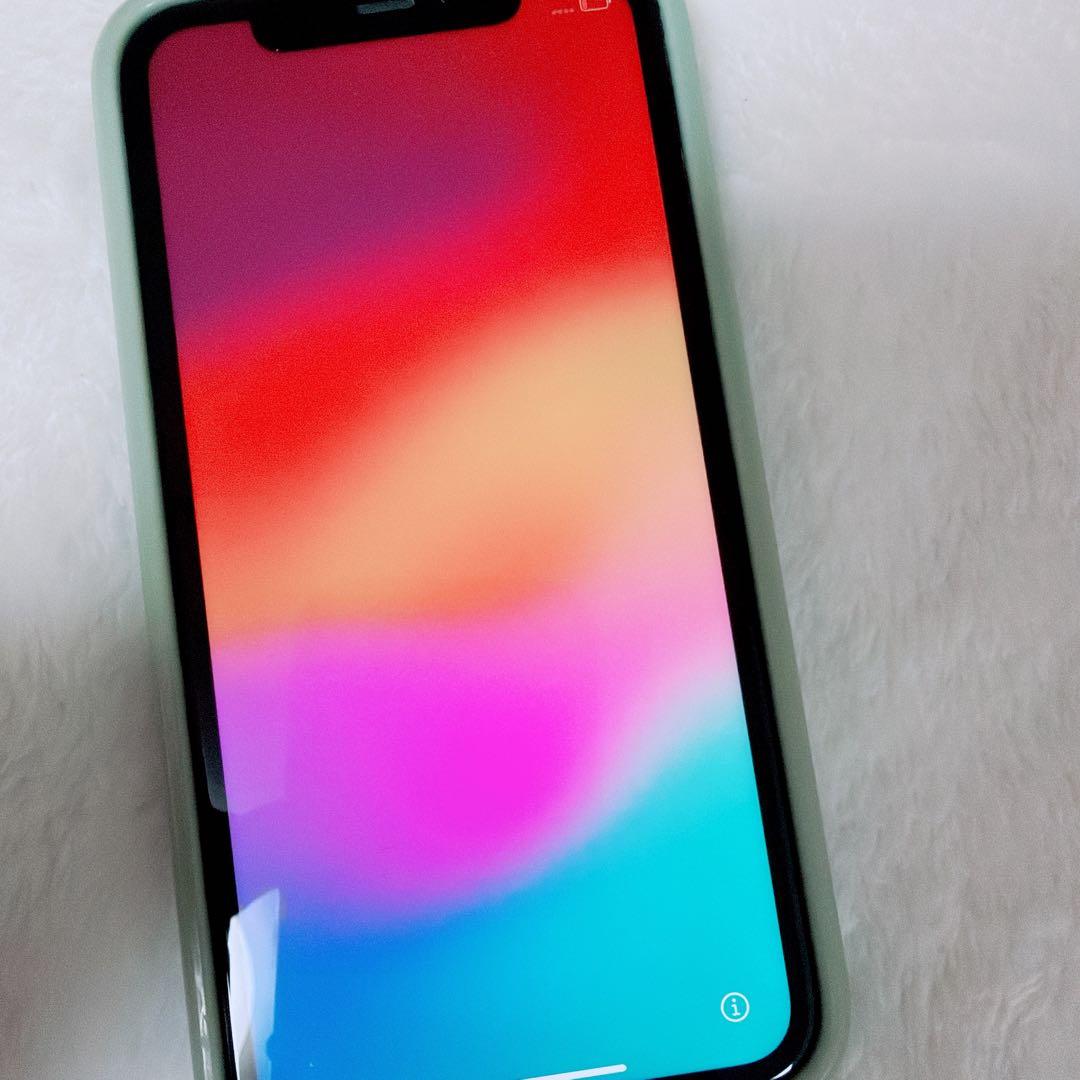 【動作確認済】Apple iPhone 11 ホワイト　白　本体　良品　85%