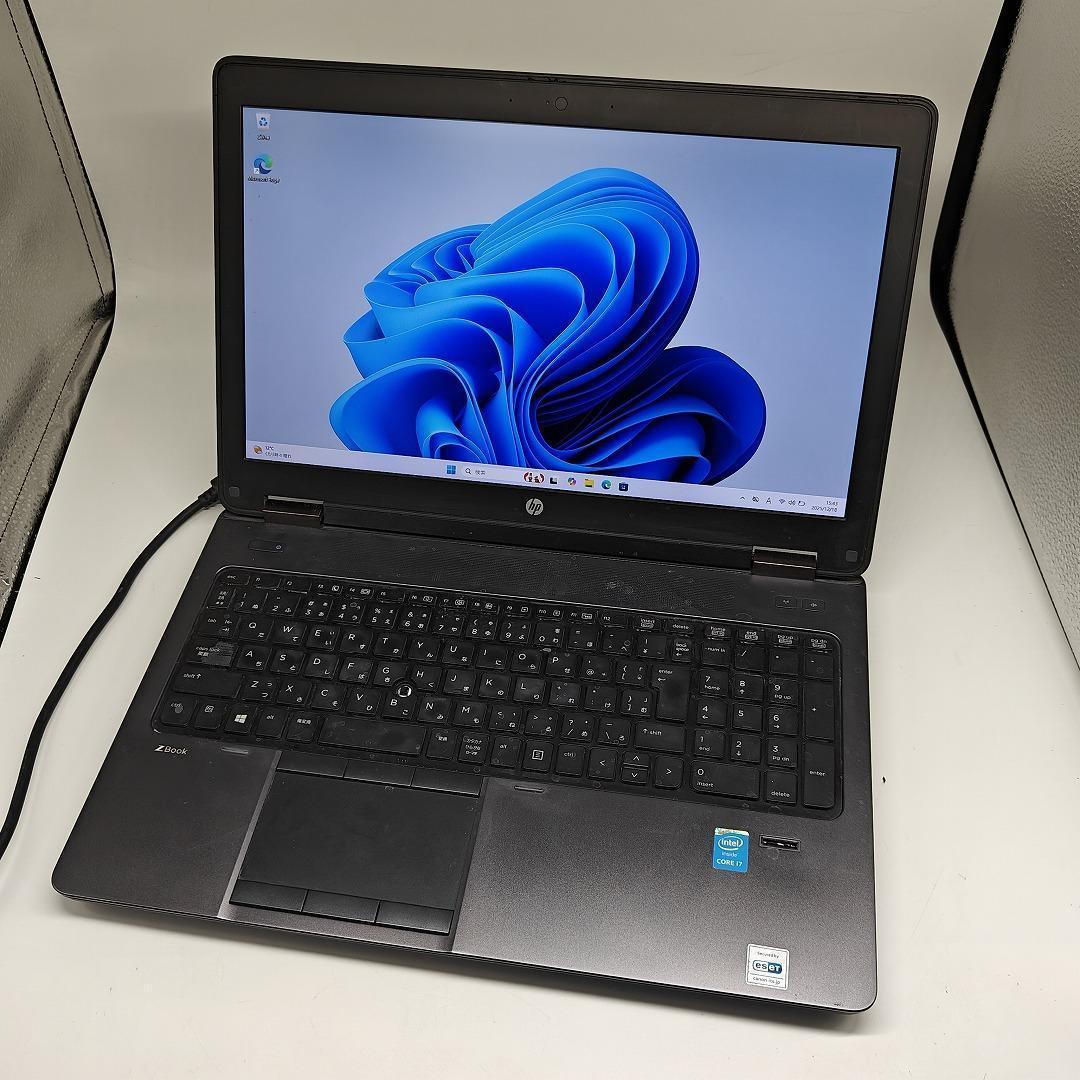 【HP】Zbook 高性能i7 新品SSD512GB 16GB ノートPC