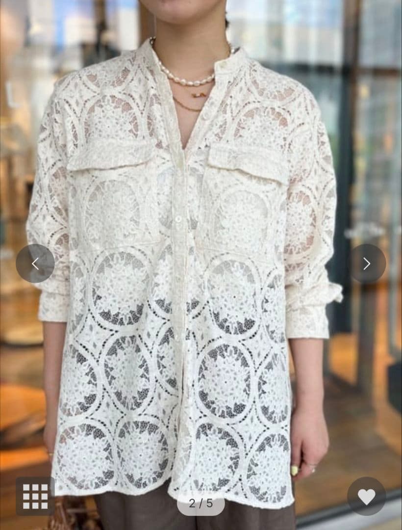 ♥TOMORROWLAND系列♥♥レースシャツ♥