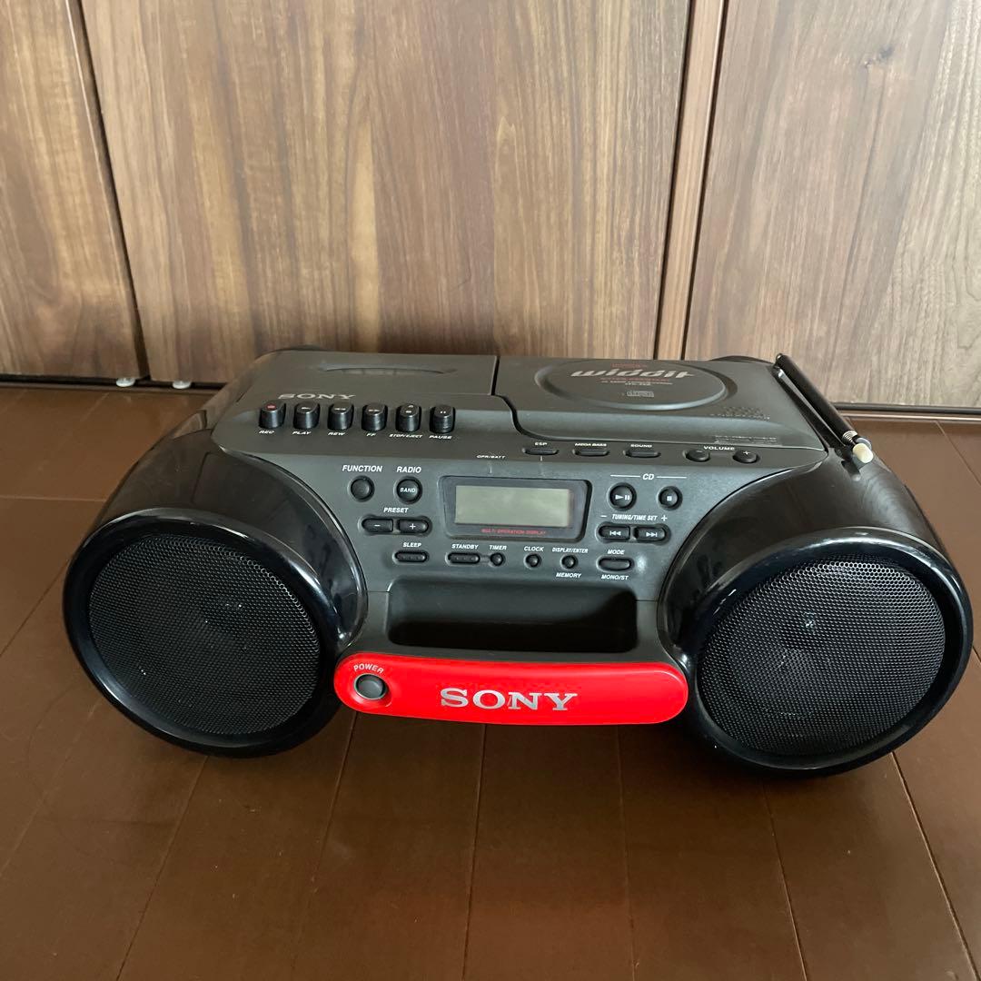 【レア】稼働品 SONY WIDDIT CFD-980 ポータブル CDカセット