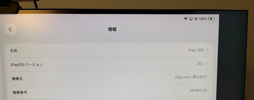 【ジャンク】Apple iPad mini 6 256GB Cellular