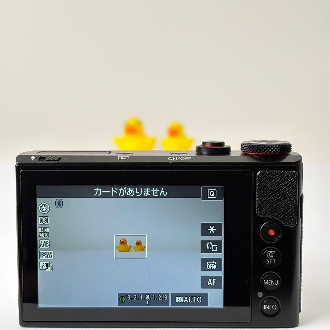 【美品】Canon PowerShotG9X Mark2 ブラックWi-Fi搭載