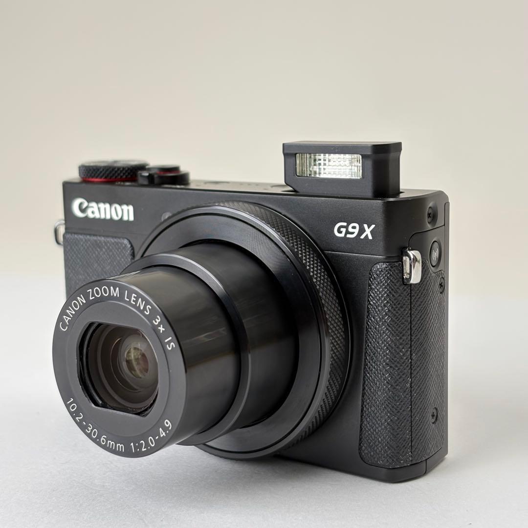 【美品】Canon PowerShotG9X Mark2 ブラックWi-Fi搭載