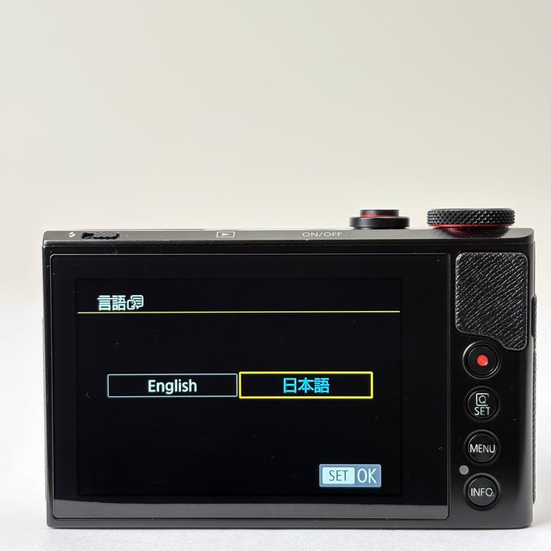 【美品】Canon PowerShotG9X Mark2 ブラックWi-Fi搭載