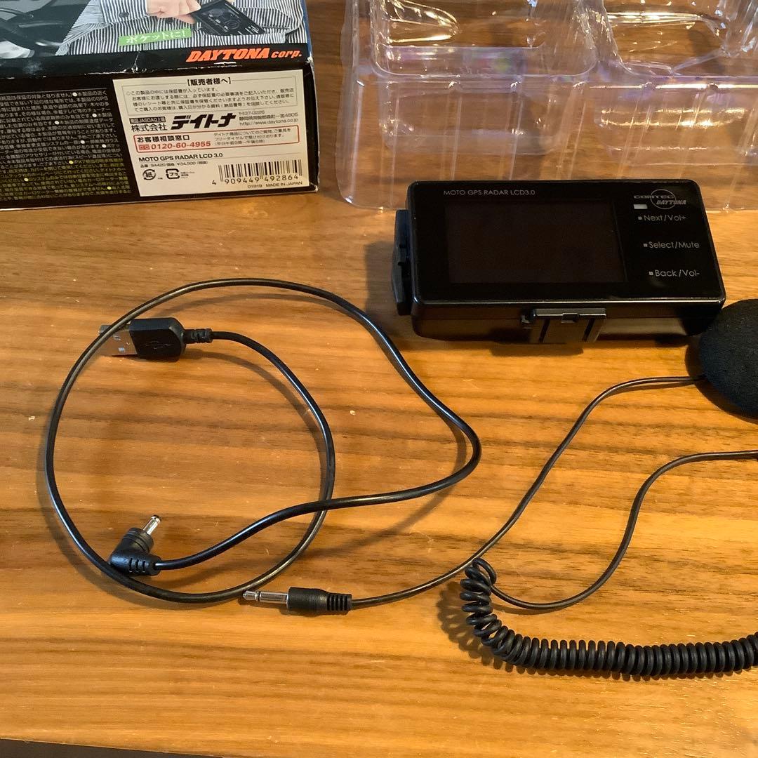 MOTO GPS RADAR LCD 3.0 レーダー　探知機　ポータブル