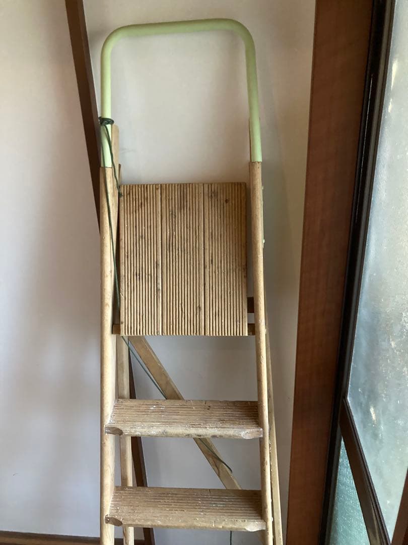 アンティークラダー 木製脚立 PIONEER SUPER STEPS