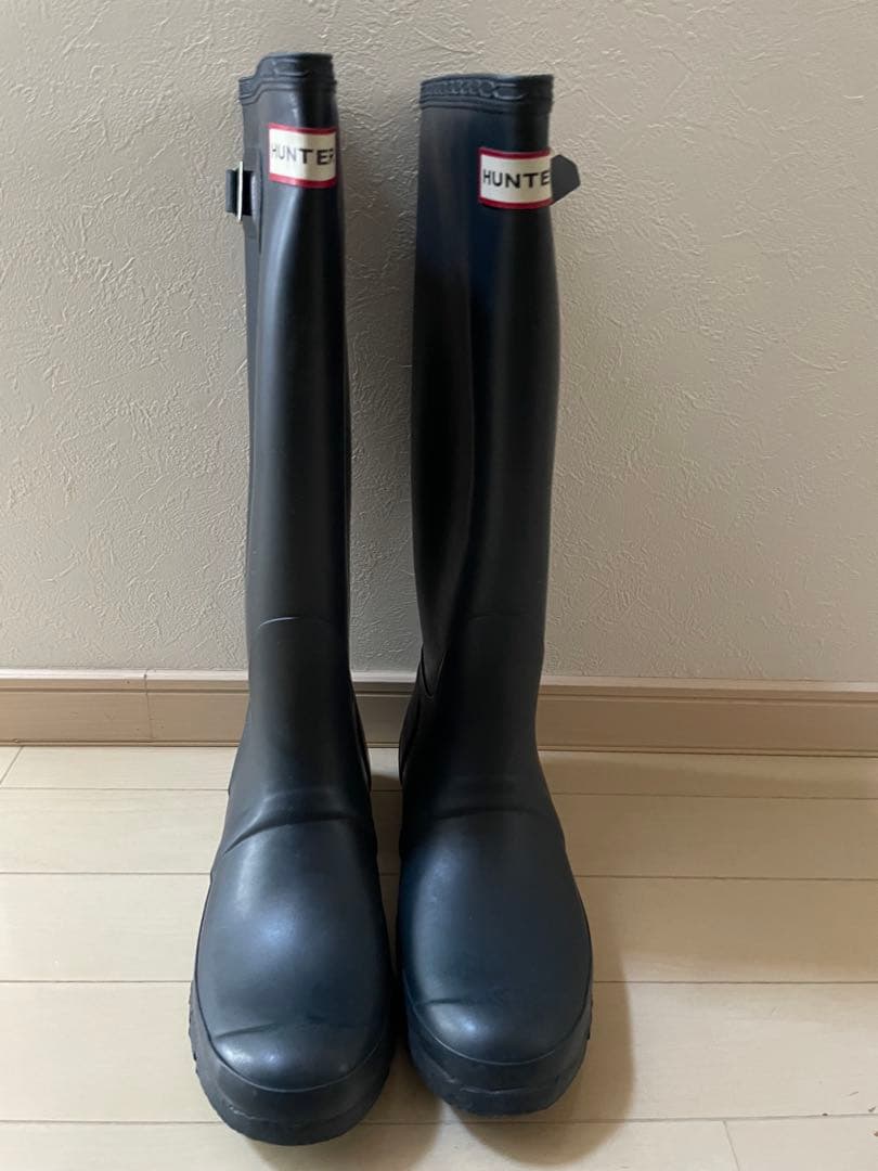 【希少】ハンター / オリジナル ネオプレーン　ネイビー　UK7/26cm 冬用