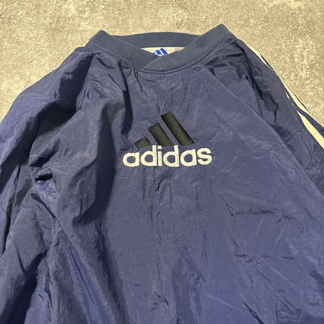 90s adidas プルオーバー　常田大輝着用　デカロゴ