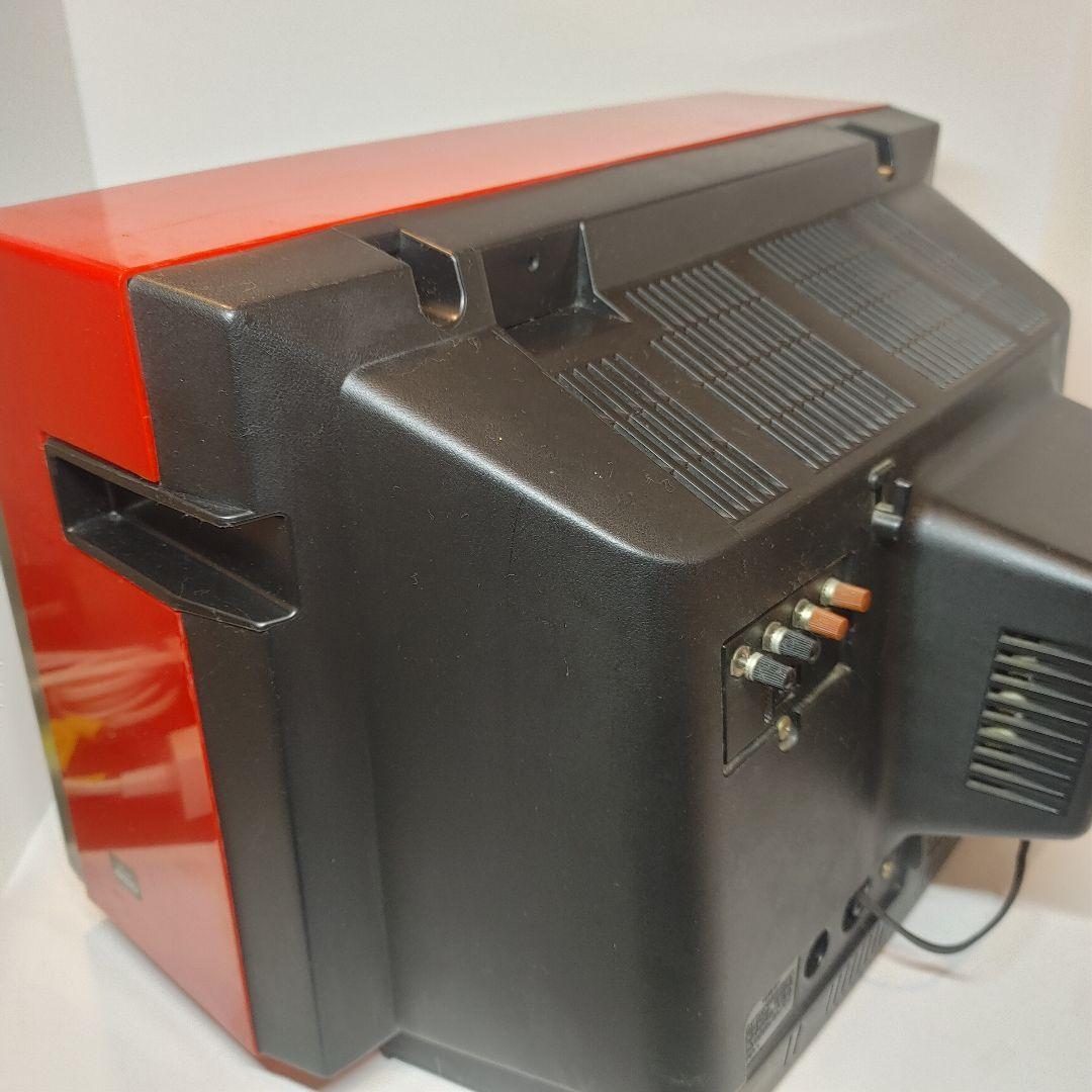 SHARP Longrun ブラウン管テレビ 赤